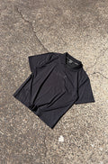 MIDIRON After Dark Jacquard golf polo in black-on-black