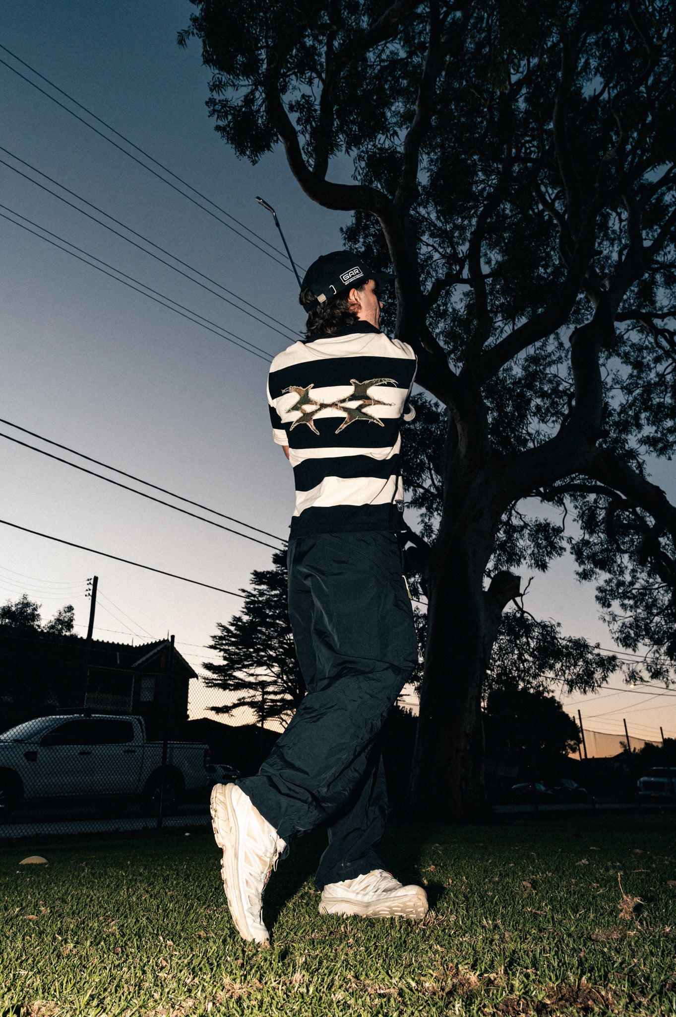 DETOUR STRIPE POLO