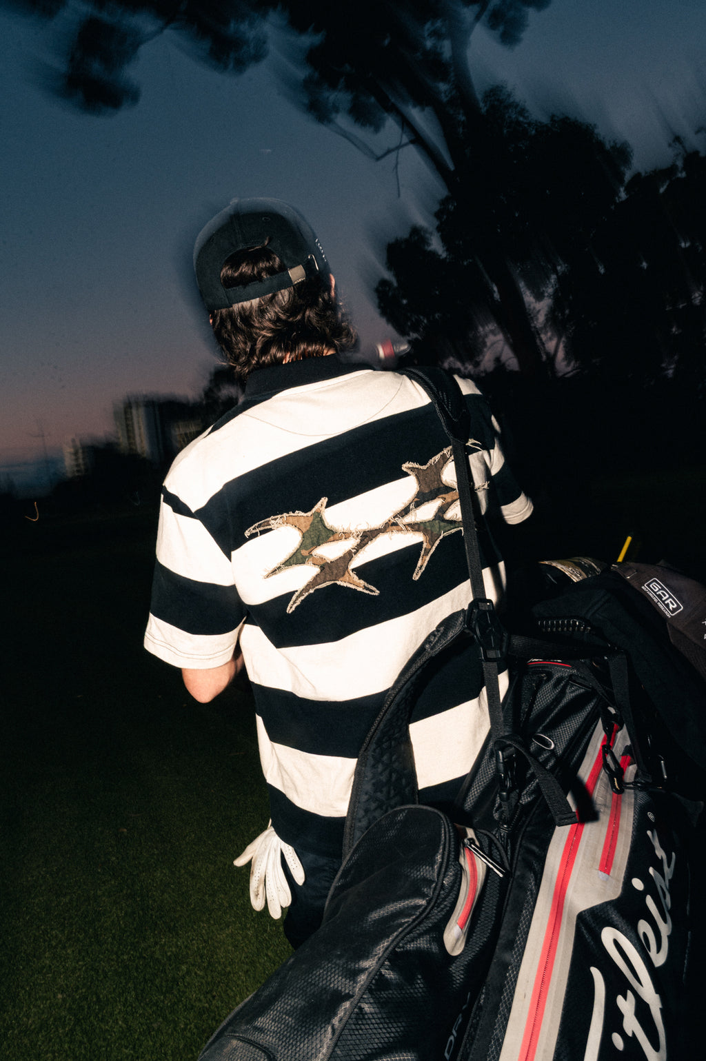 DETOUR STRIPE POLO